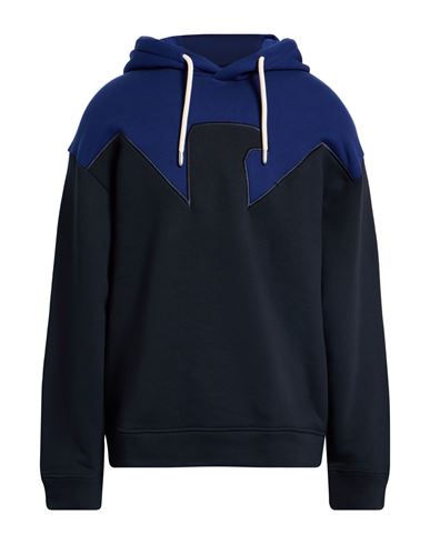 Man Sweatshirt Black Size L Cotton