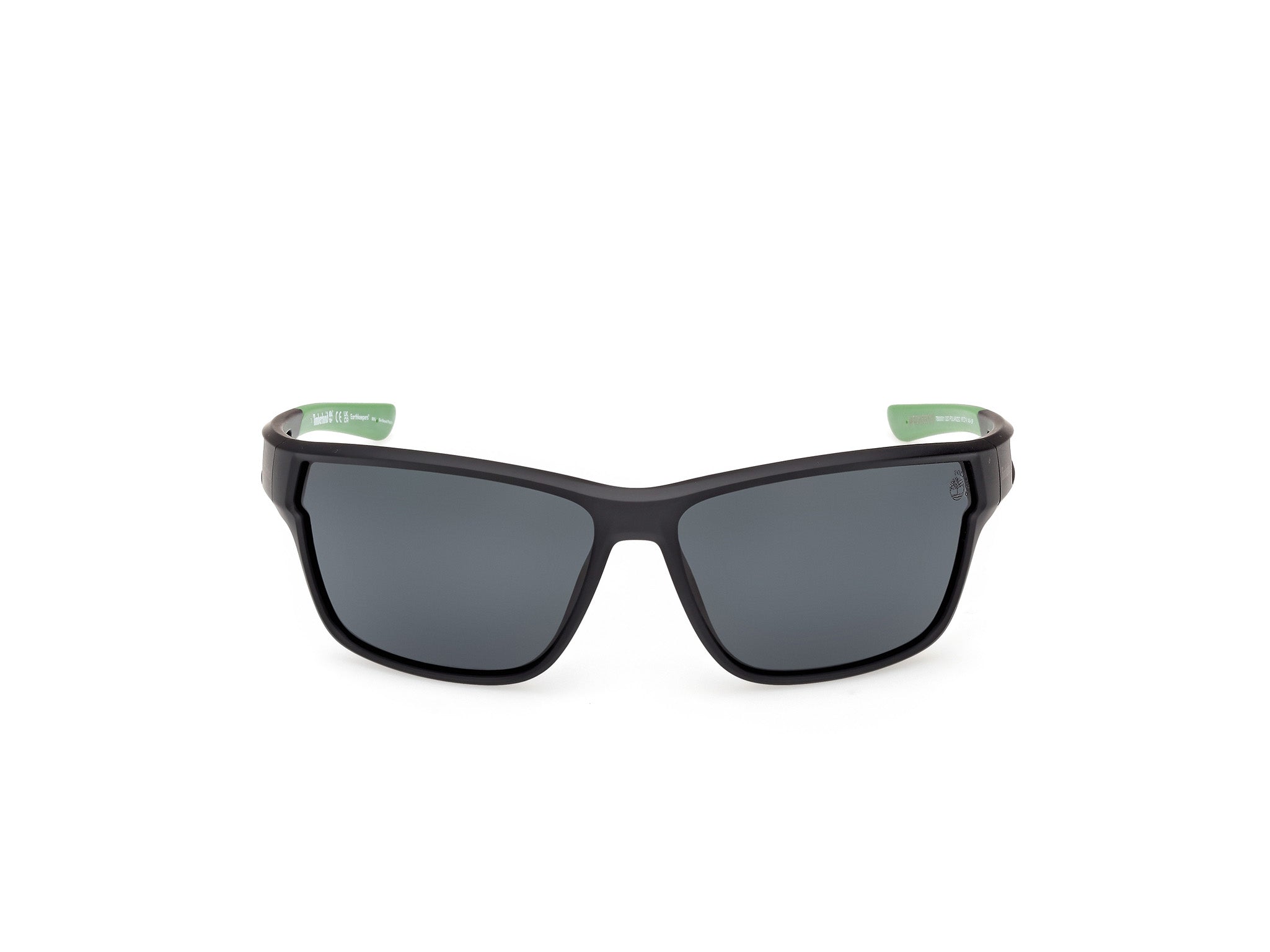 Timberland Man Timberland TB00001 02D Sunglasses Injected Black Smoke Squared Polarized