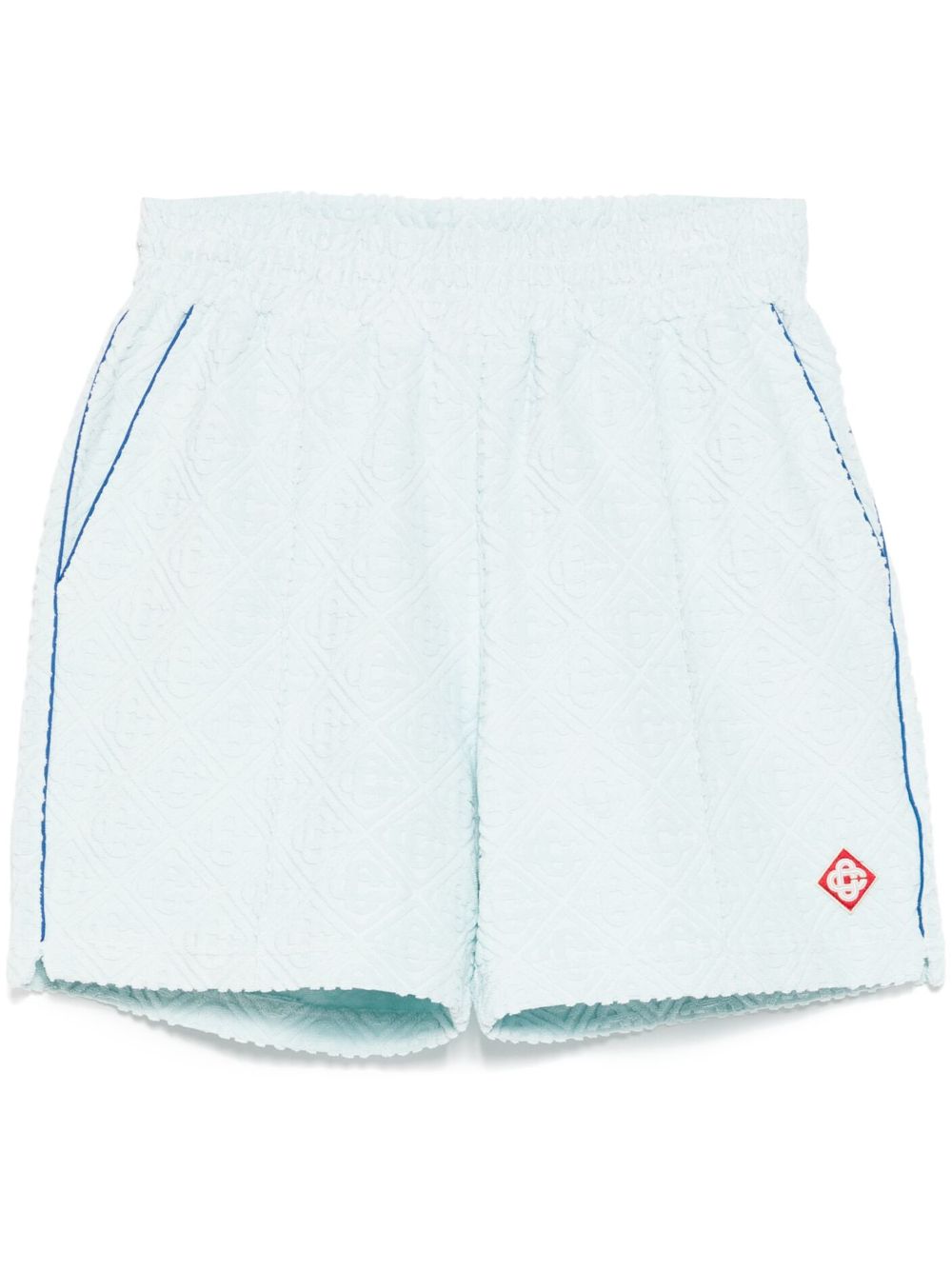 Logo patched short - Blue