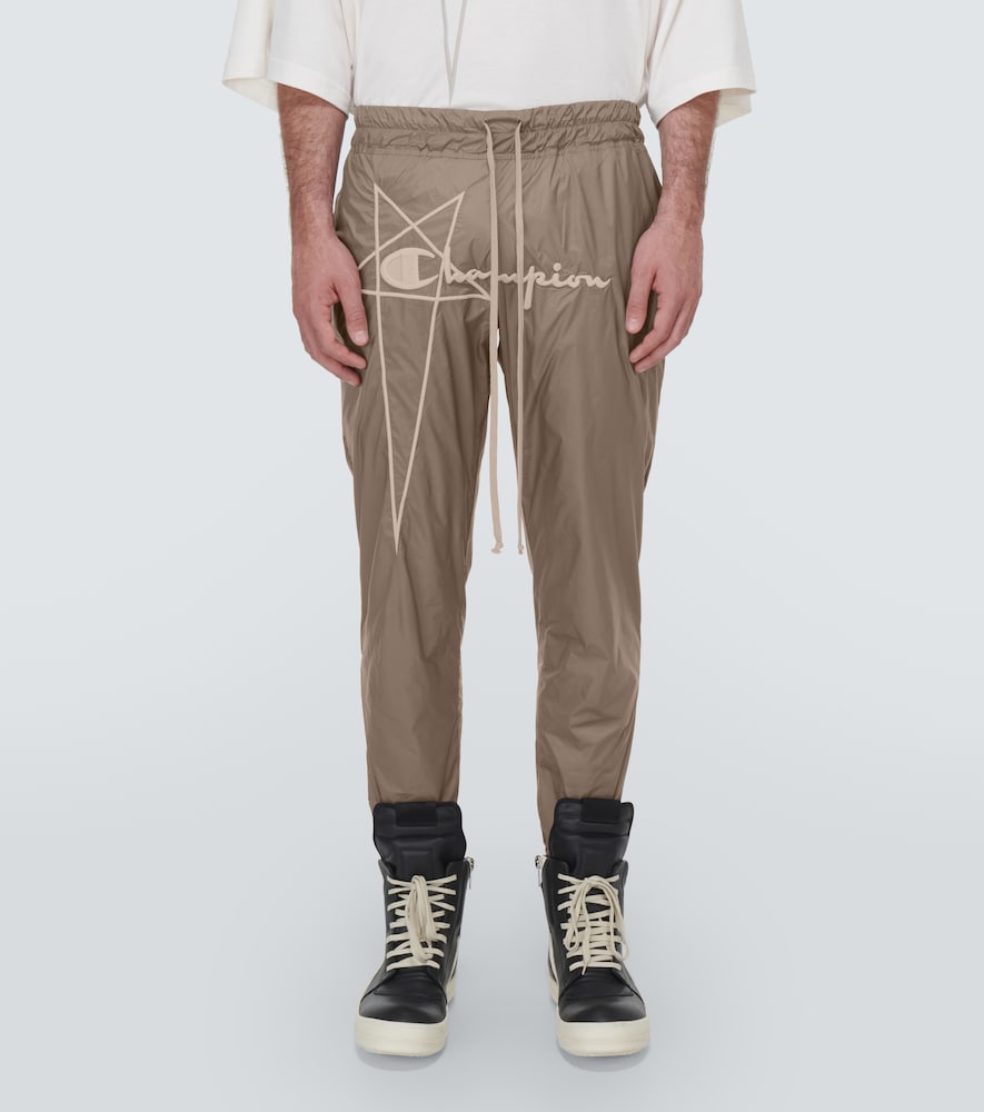 X Champion® nylon sweatpants