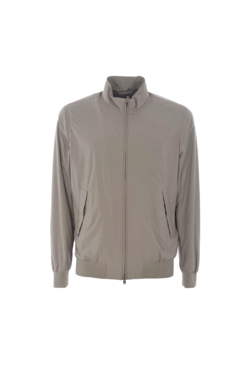 Lightweight Nylon Jacket — Brown