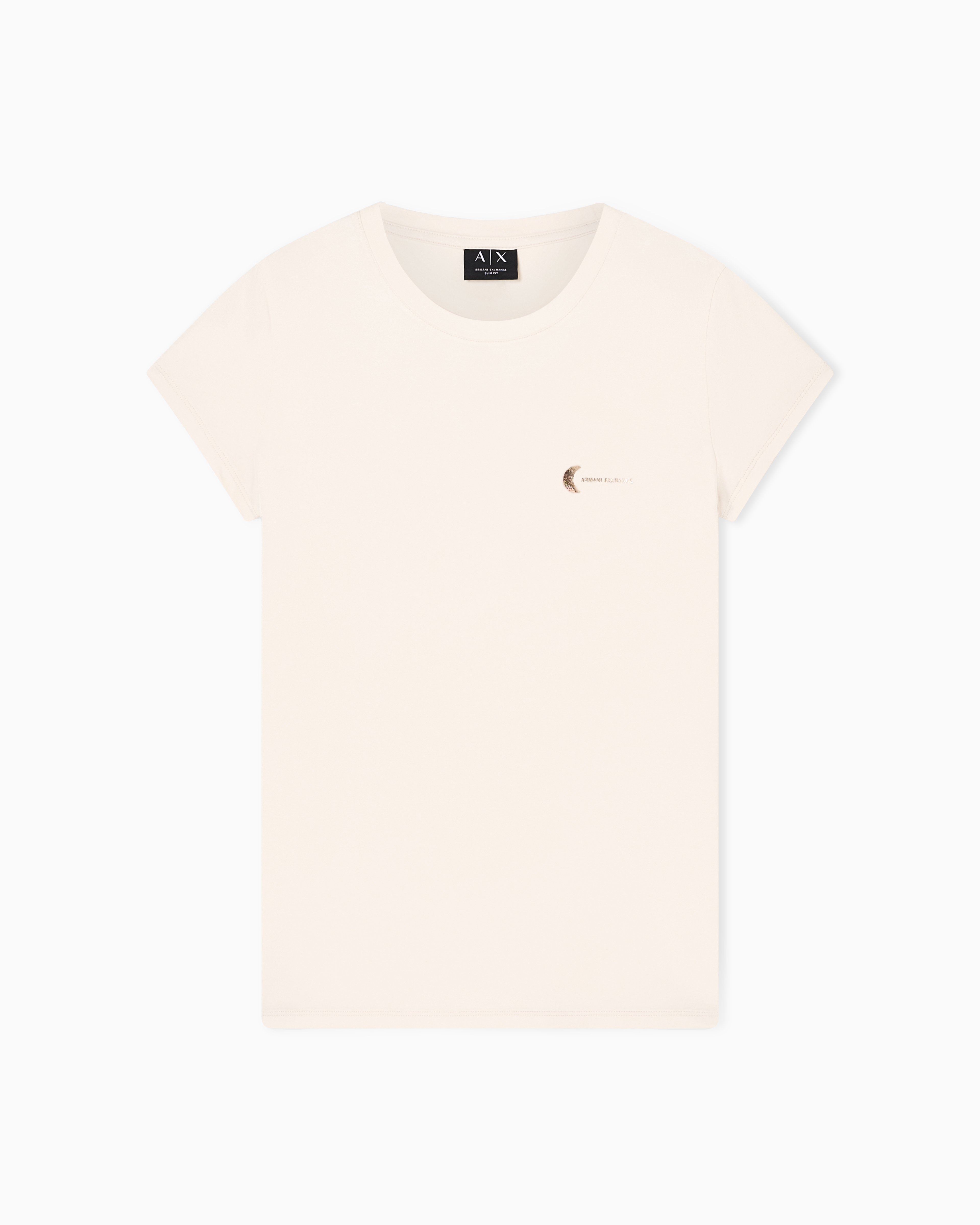 Slim fit T-shirt in stretch cotton jersey