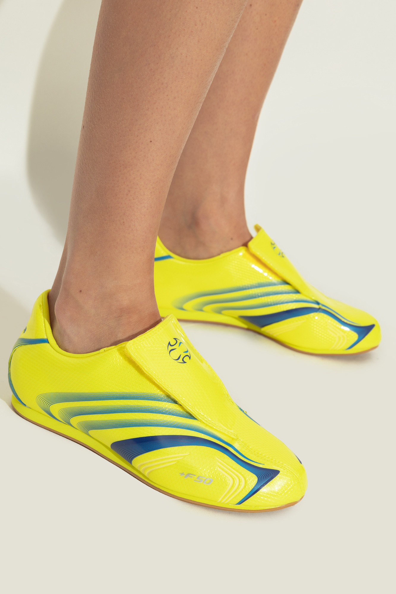 Sports Shoes `TAEKWONDO F50 W`, Women's, Neon