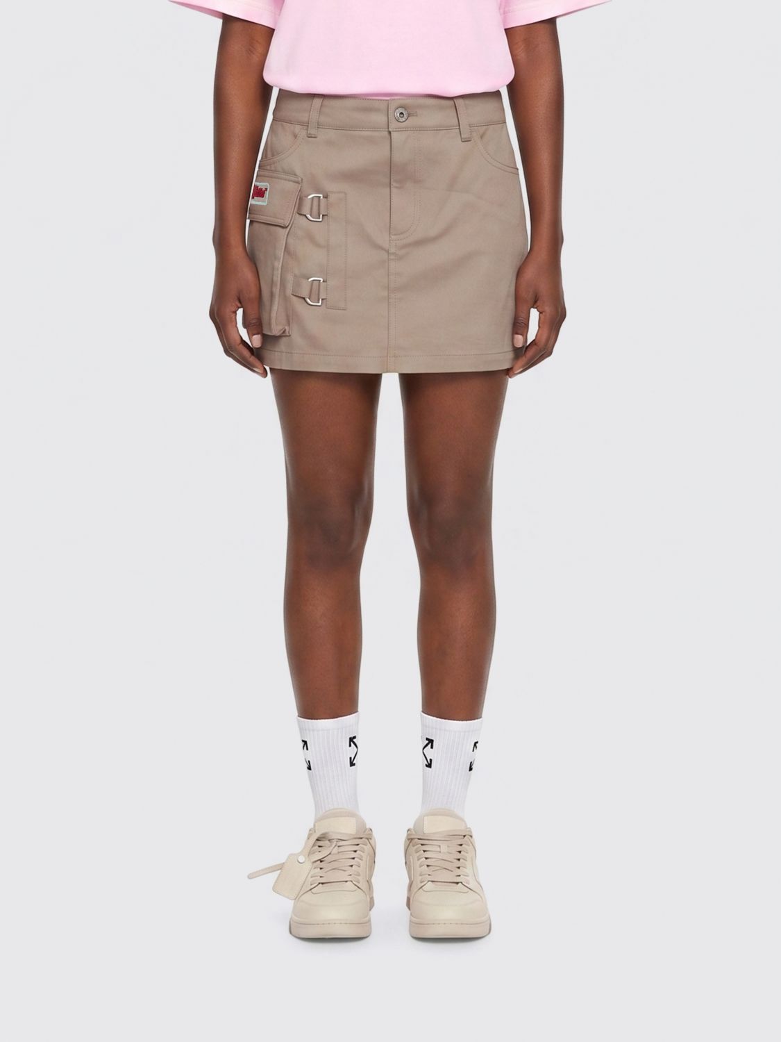 Skirt Woman color Grey