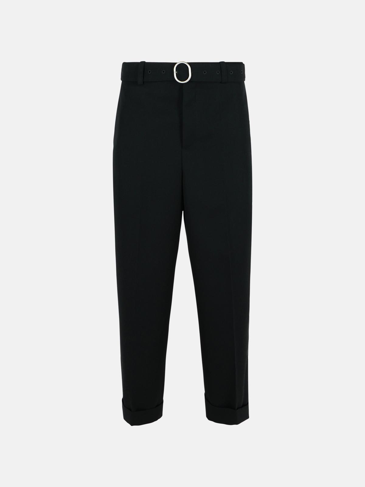 Black Wool Pants