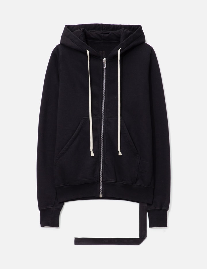Drawstring Zip-up Hoodie