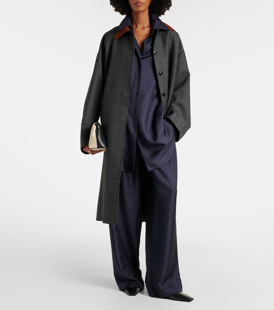 Róhe Oversized silk shirt