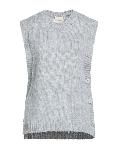 Woman Sweater Light grey Size M Acrylic, Polyester, Wool