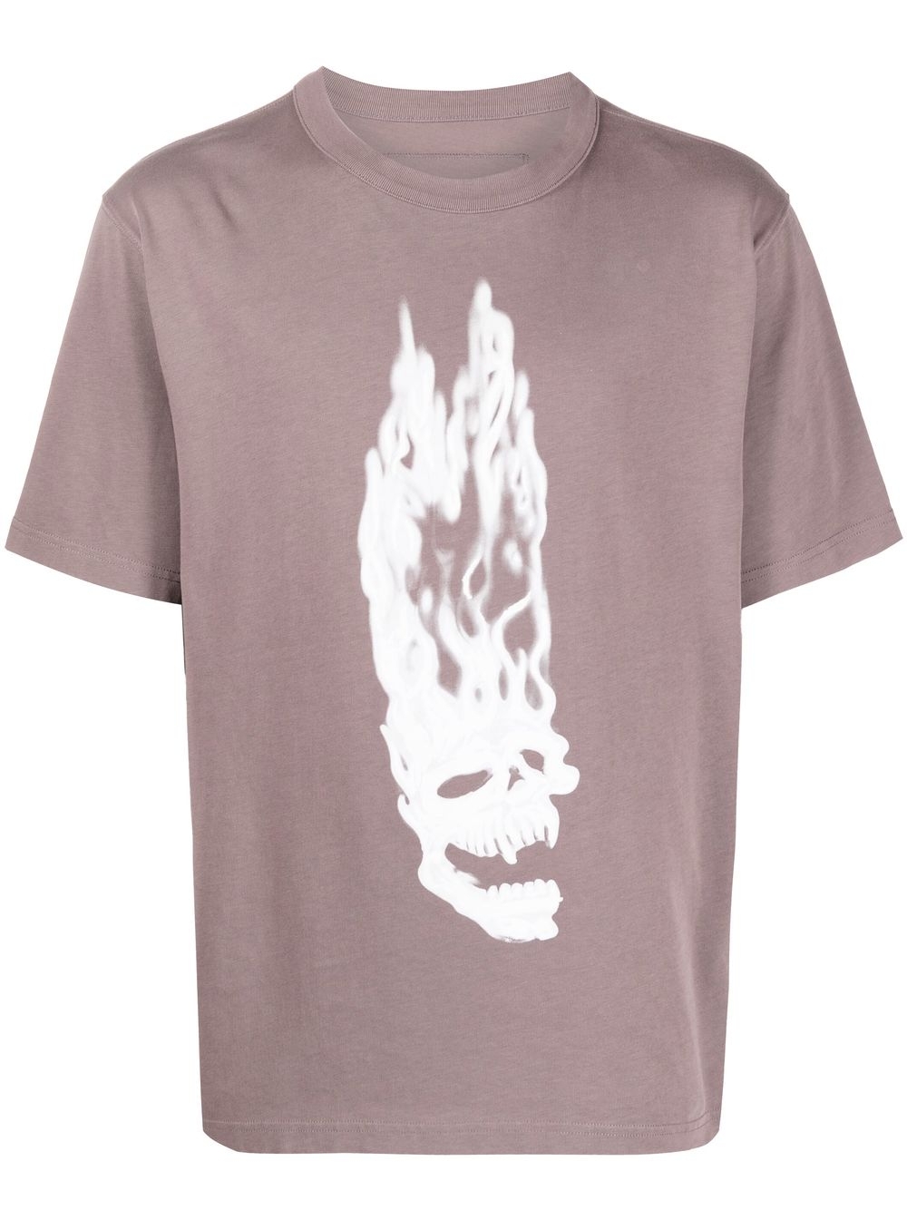 Flaming skull T-shirt