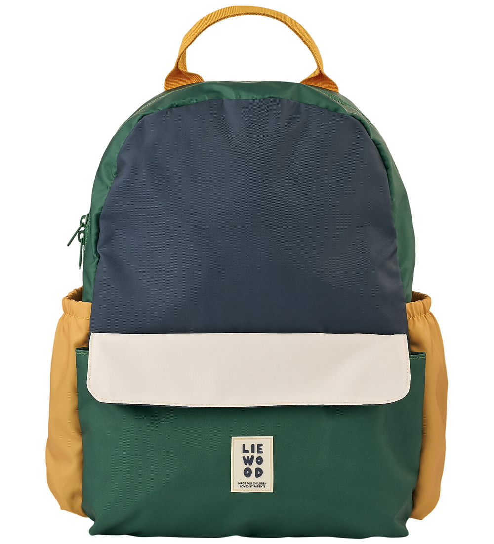 Liewood School Backpack - Lennon - 10 L - Garden Green Multi Mix - Liewood - OneSize - School Backpack
