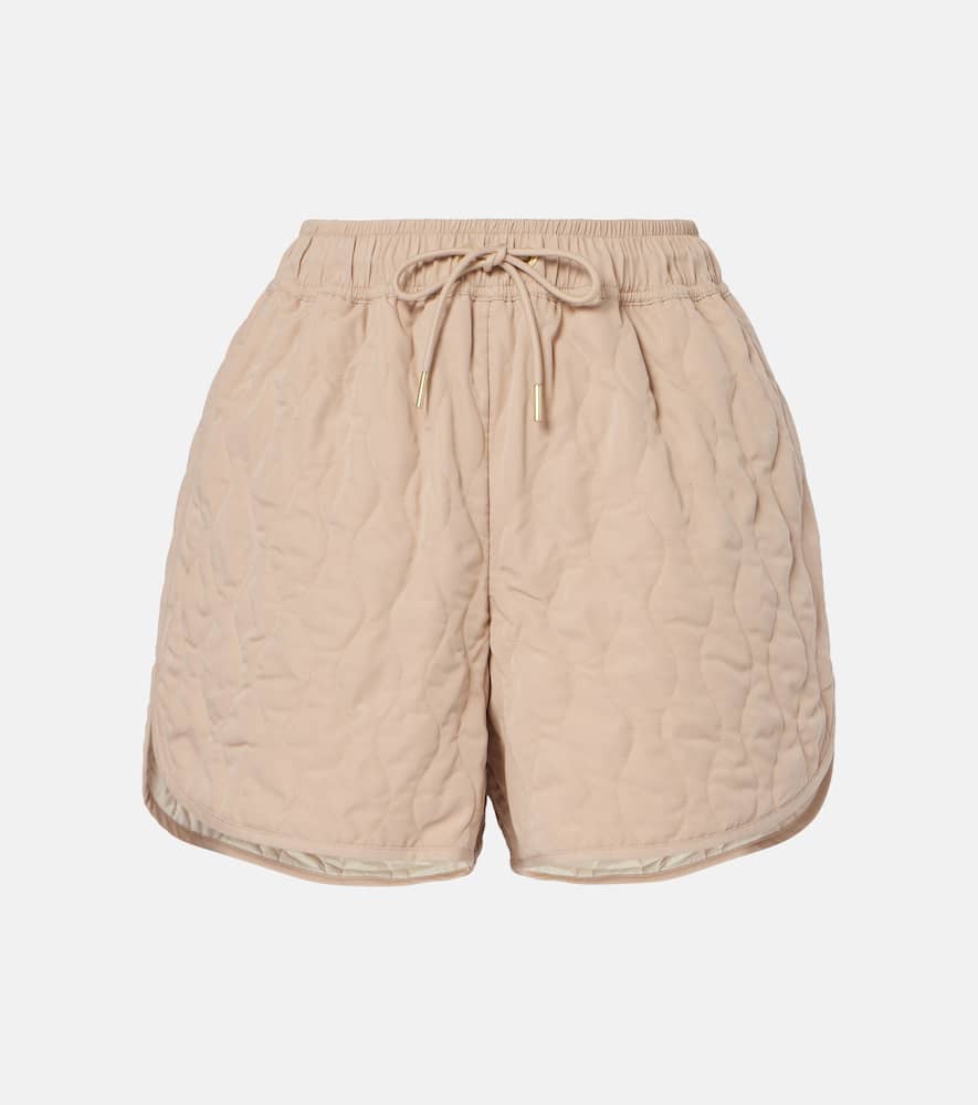Catrine quilted twill shorts