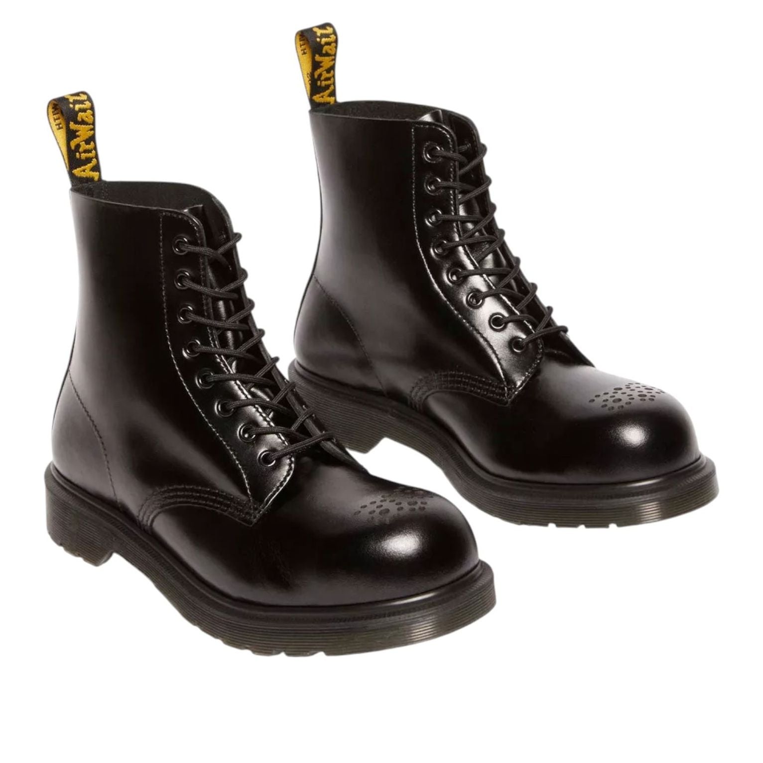 1460 Analine Leather Steel Toe Boots 'Black'