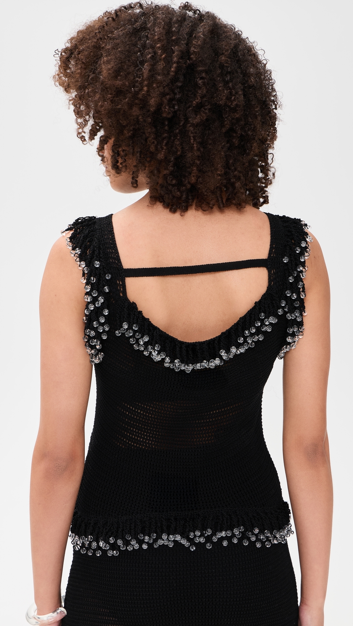 Fringe Top Black