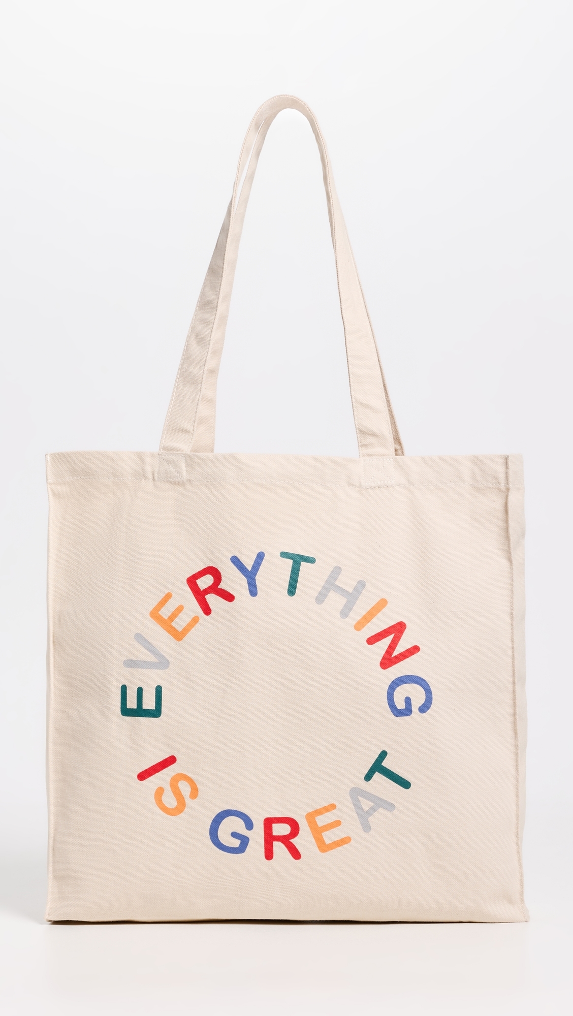 Carlos Everything Is Great Tote Natural One Size