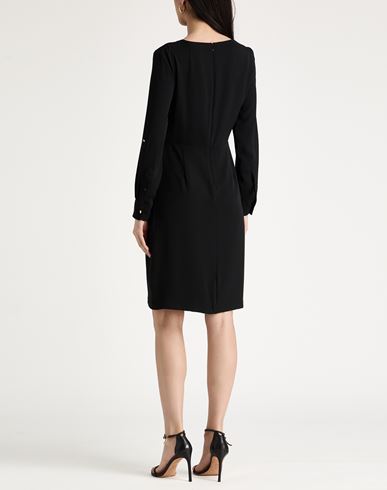 Woman Midi dress Black Size 0 Recycled polyester