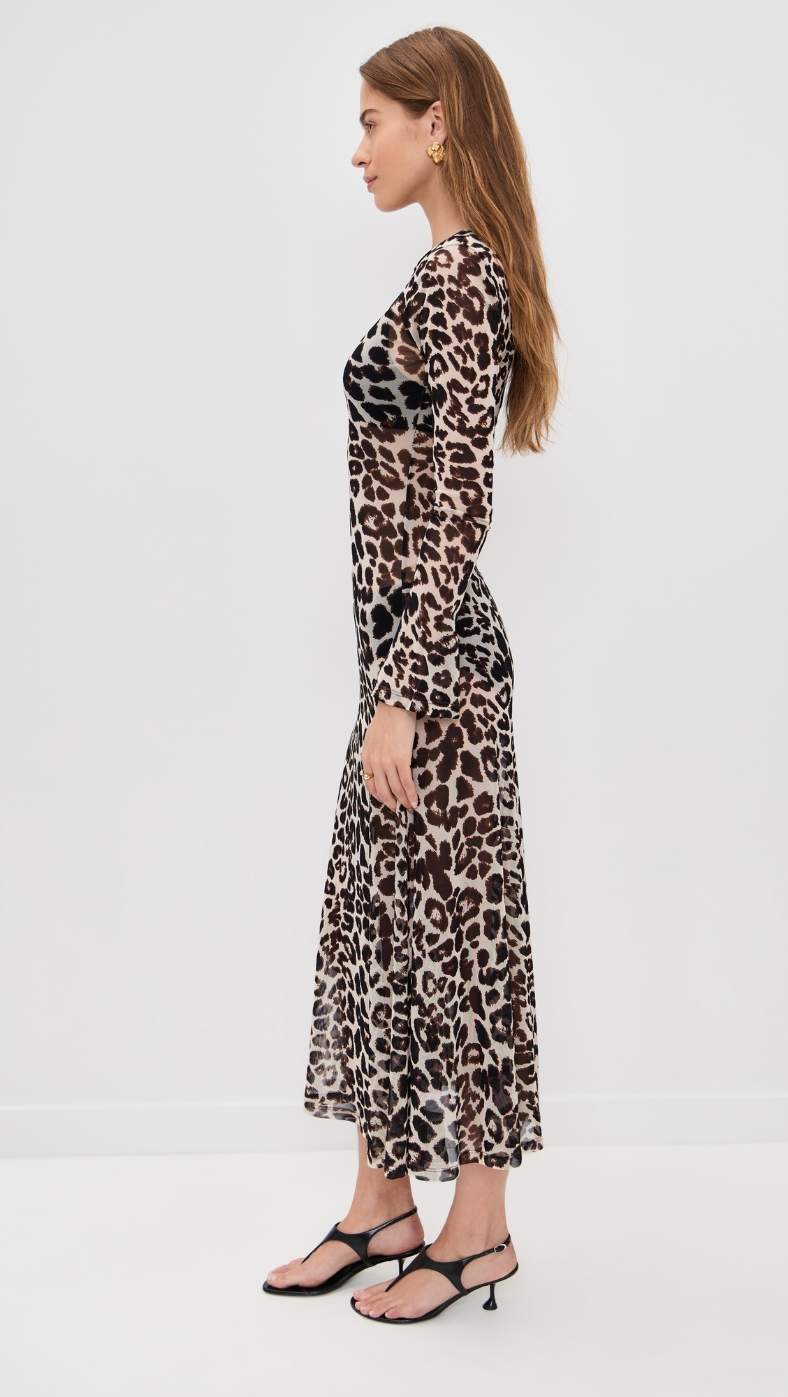 Hattie Dress Black Polka Dot