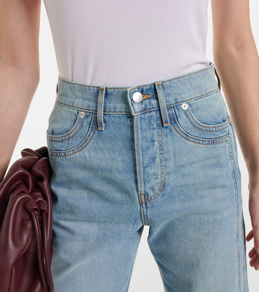 Taylor high-rise wide-leg jeans