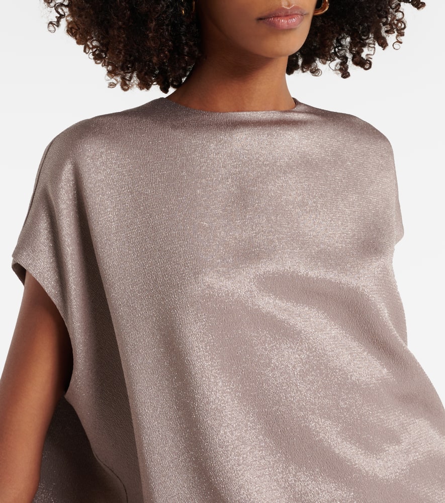 Ethel metallic top