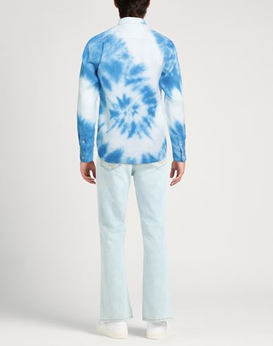 Man Shirt Azure Size XXL Linen