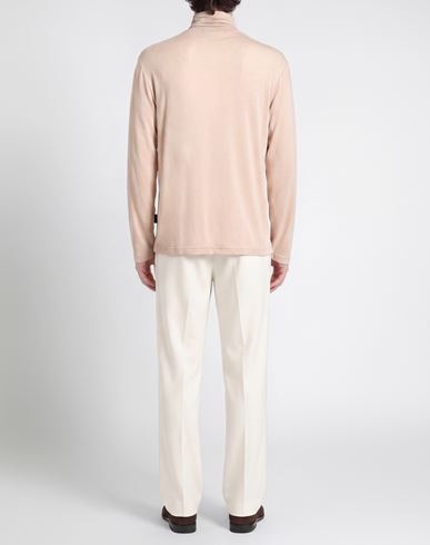 Man Turtleneck Blush Size M Tencel, Wool, Elastane