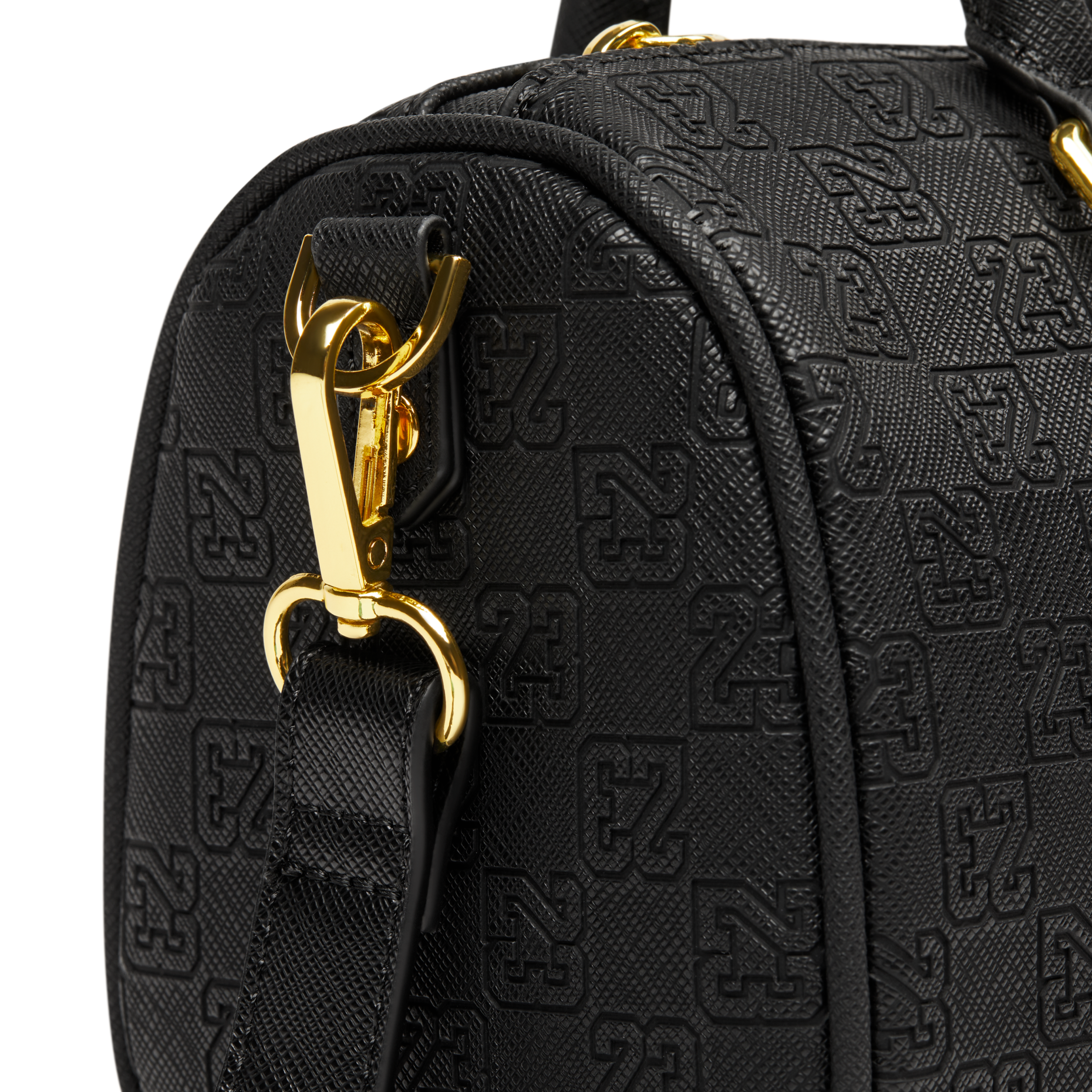 Monogram Crossbody Bag 'Black Gold'