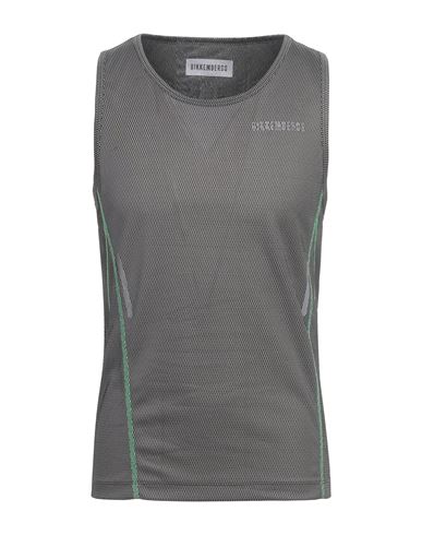 Bikkembergs Man Tank top Black Size M Polyester