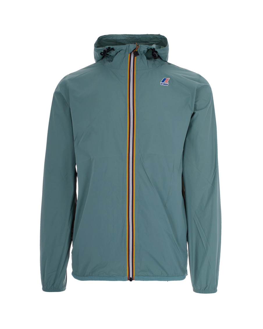 Green Logo Hooded Jacket