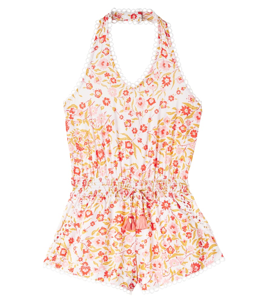 Beth floral playsuit