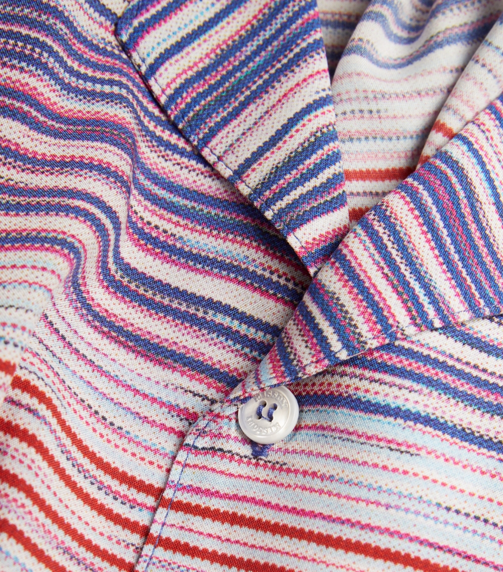 미쏘니 Striped Space-Dye Shirt
