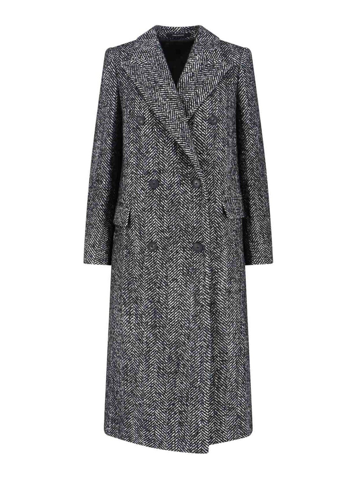 Double-breasted coat