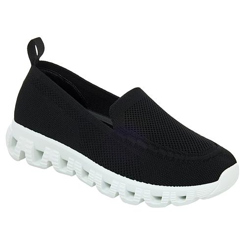 Cleo Fashion Casual Sneaker - Black