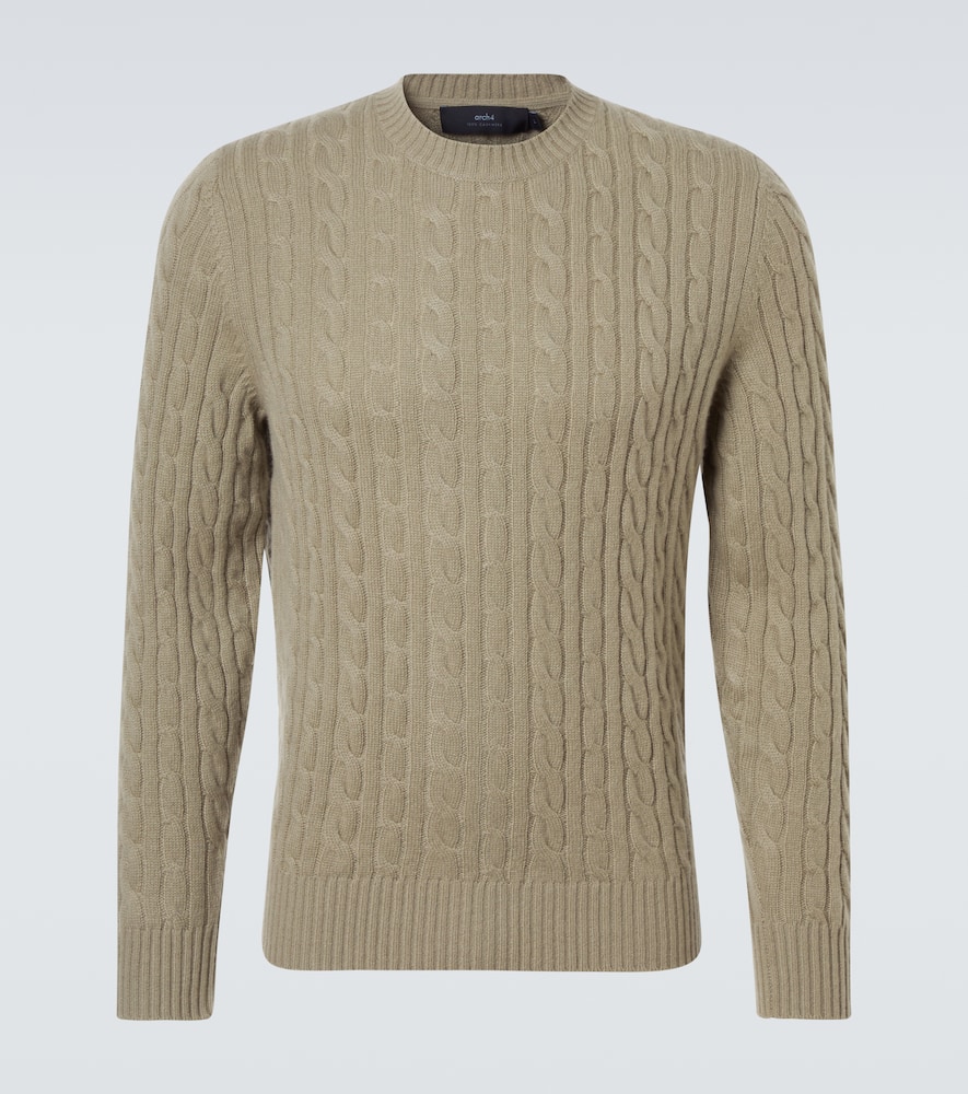 Duke Street cable-knit cashmere sweater