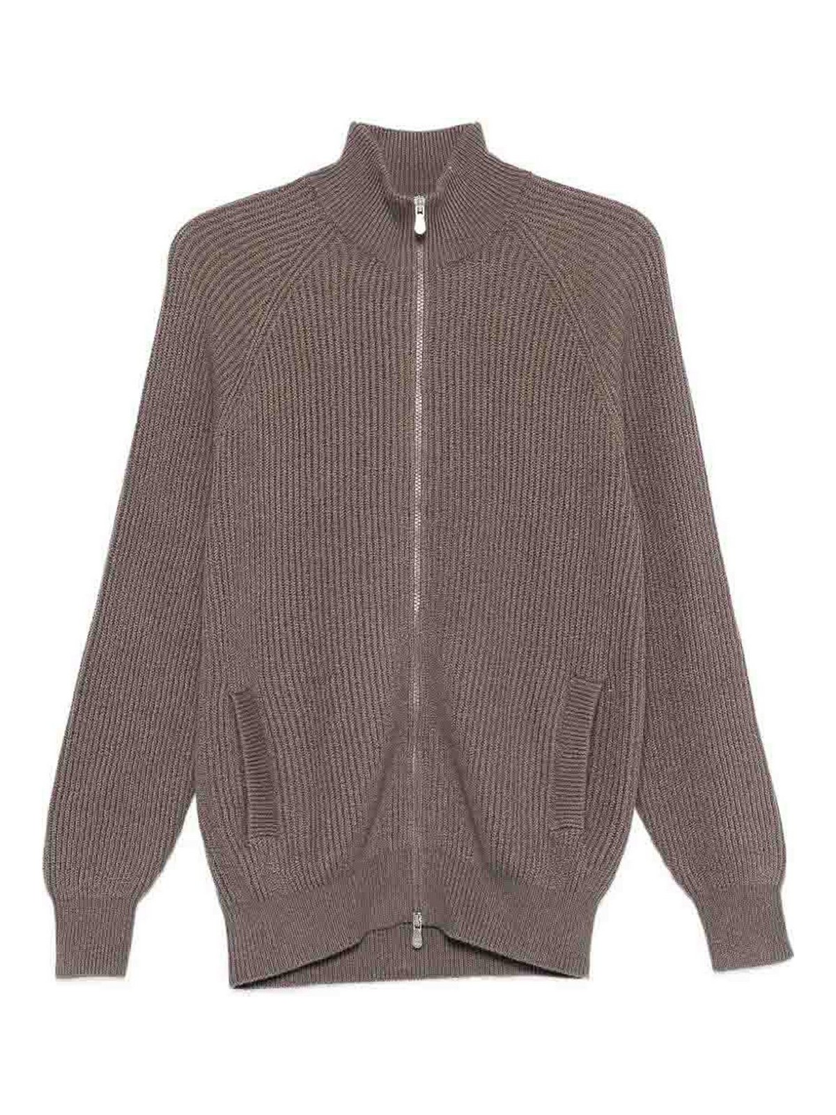 Zip-Front Cardigan
