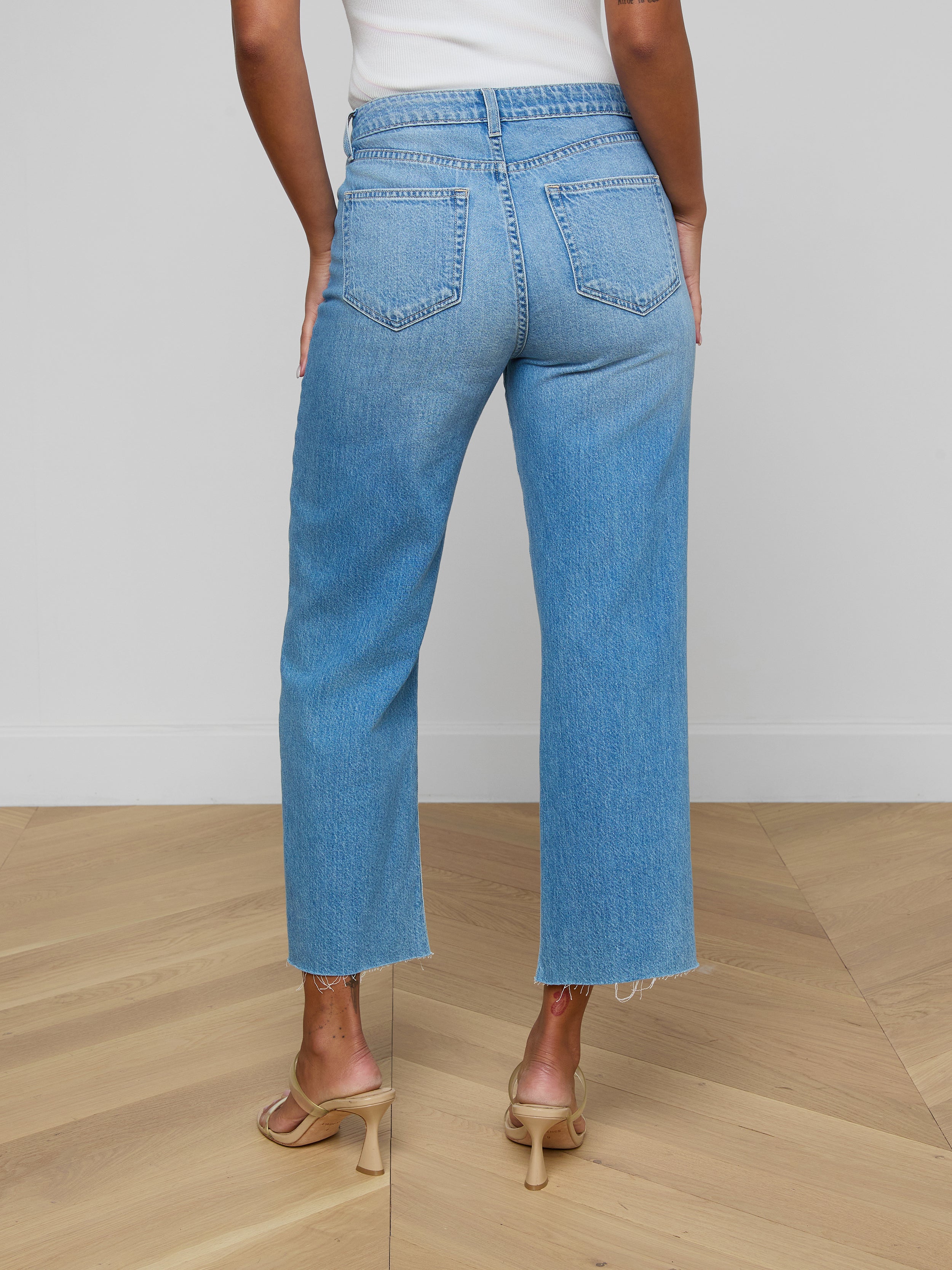 Wanda Cropped Wide-Leg Jean In Anaheim
