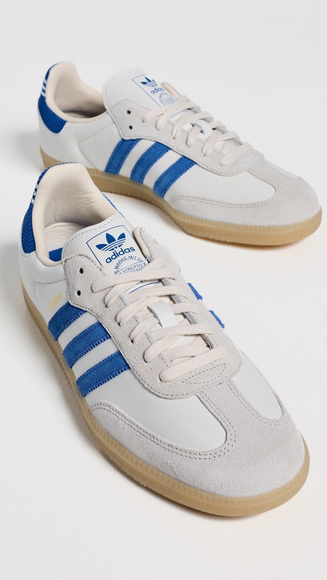 Samba OG Sneakers Cloud White/Blue/Gum