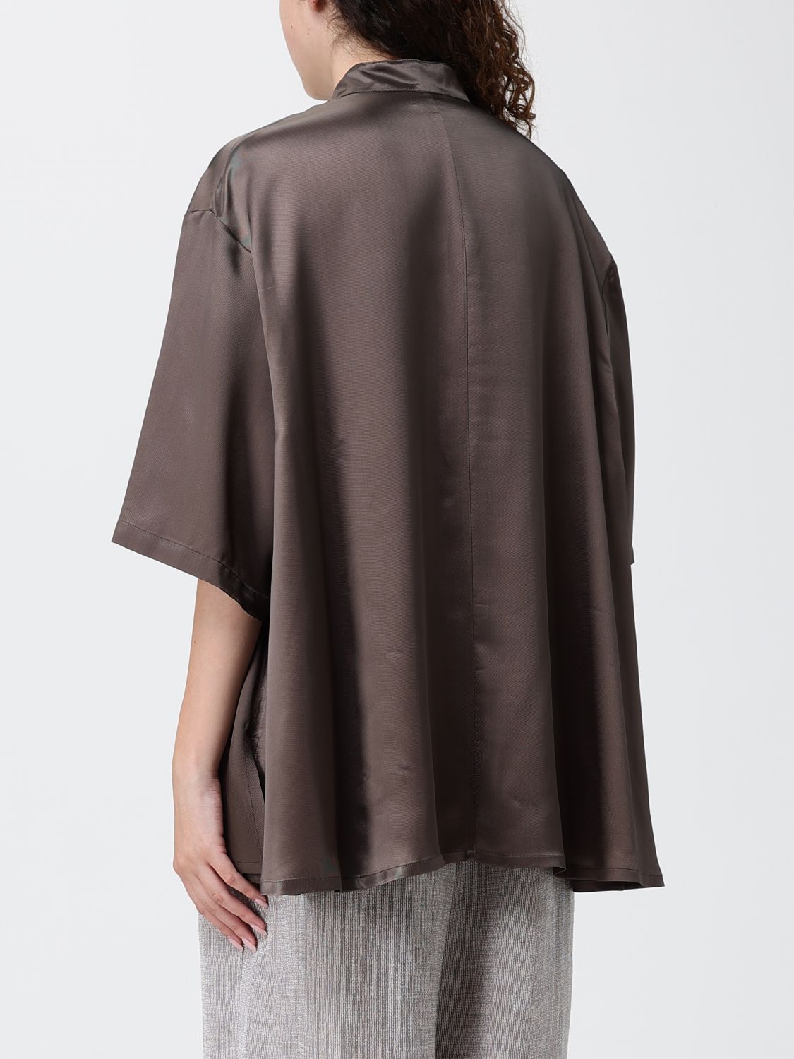 Shirt Woman color Cocoa