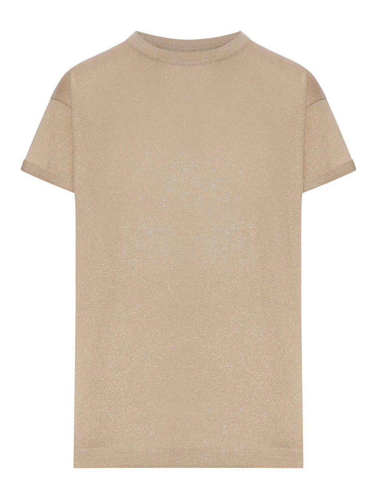 Cashmere And Silk Lurex T-Shirt