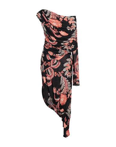 Woman Midi dress Black Size 2 Viscose