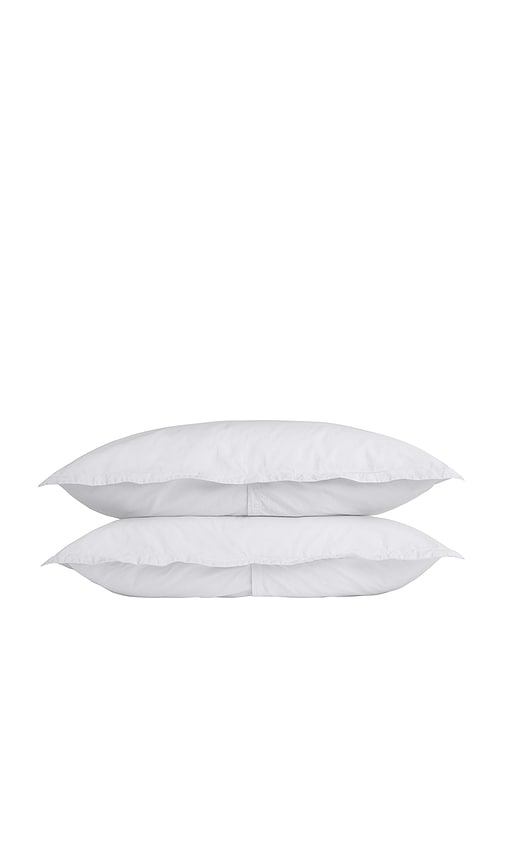Parachute KISSENBEZUG PERCALE in White. Größe STANDARD. Also in