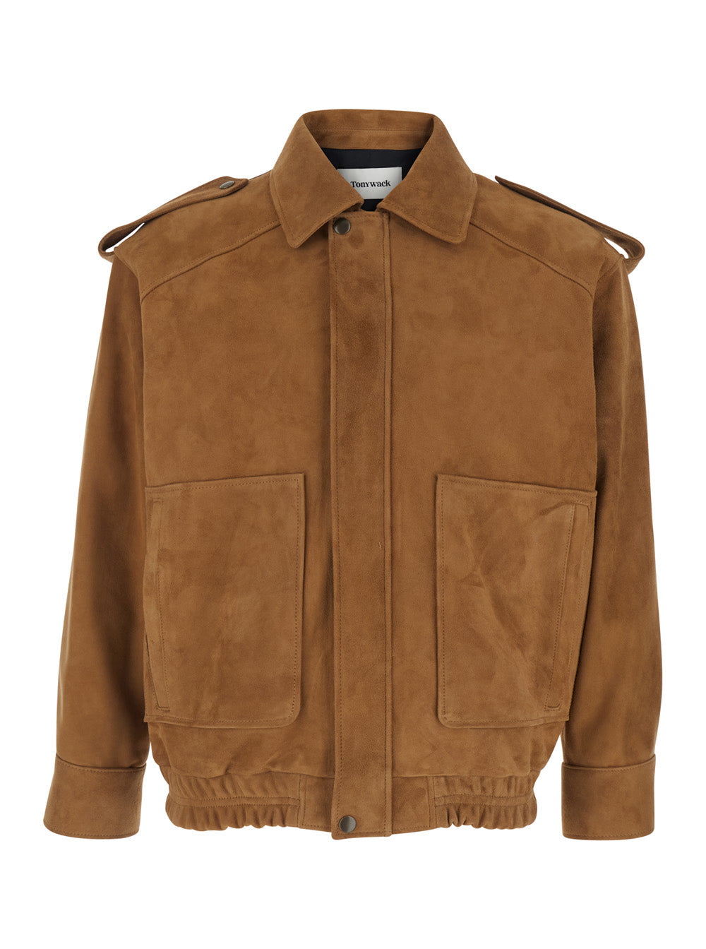 Goat Suede Jacket — Brown