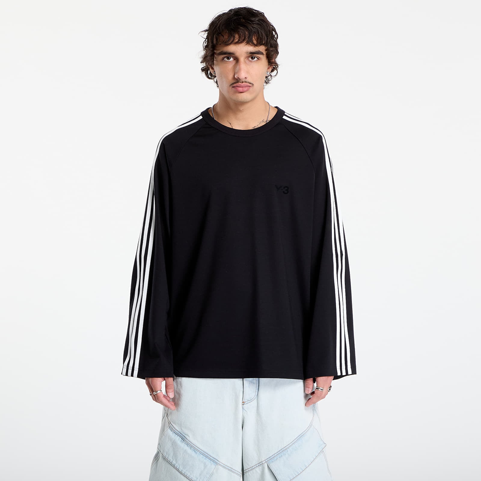 T-shirt Y-3 Wire Long Sleeve Tee UNISEX Black