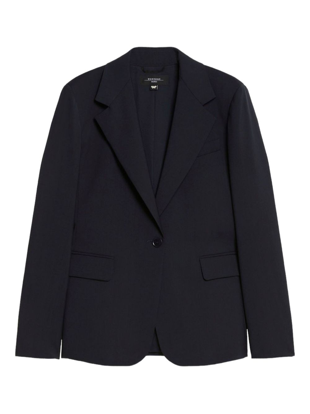 Single-breasted blazer - Blue