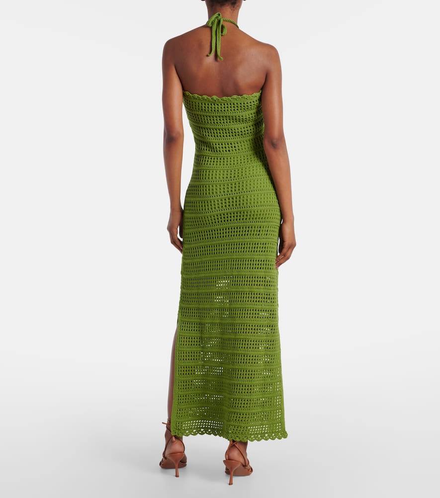 Koah cotton-blend midi dress