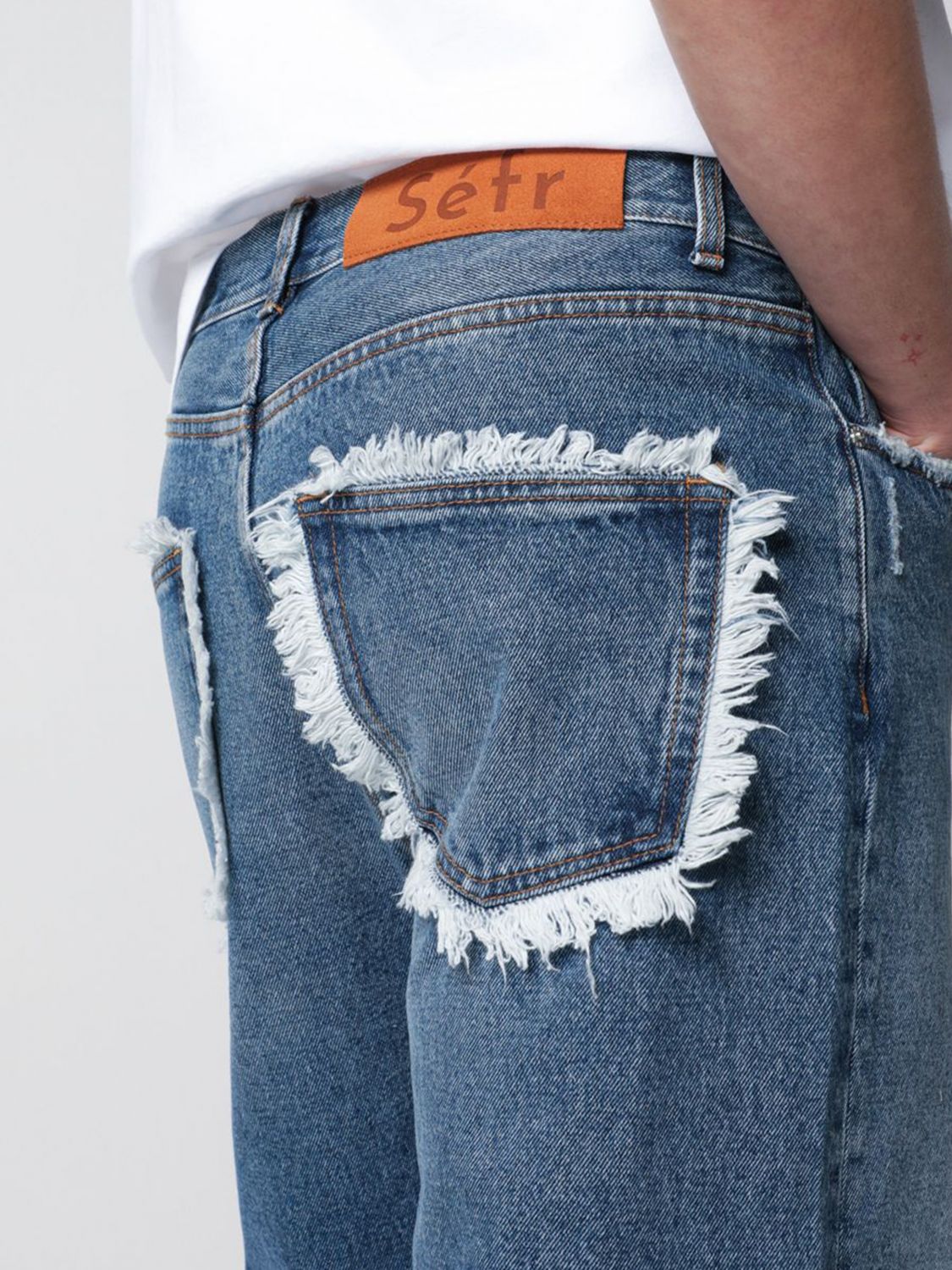 Jeans SÉFR Men color Blue