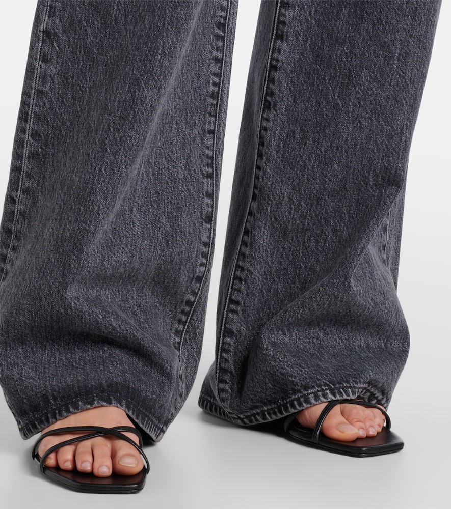 Mika mid-rise wide-leg jeans