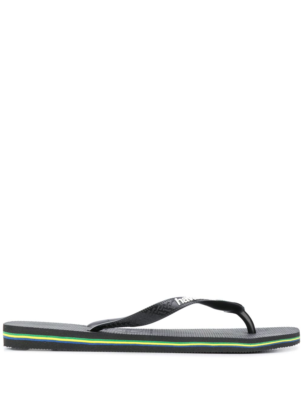Logo detail flip-flops - Black