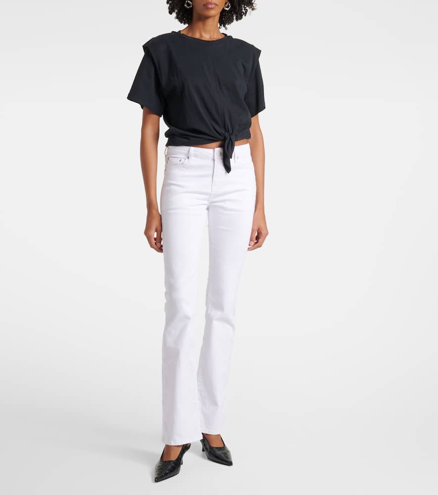 Legging wide-leg jeans