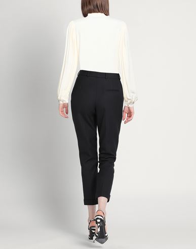Woman Top Cream Size 6 Acetate, Silk