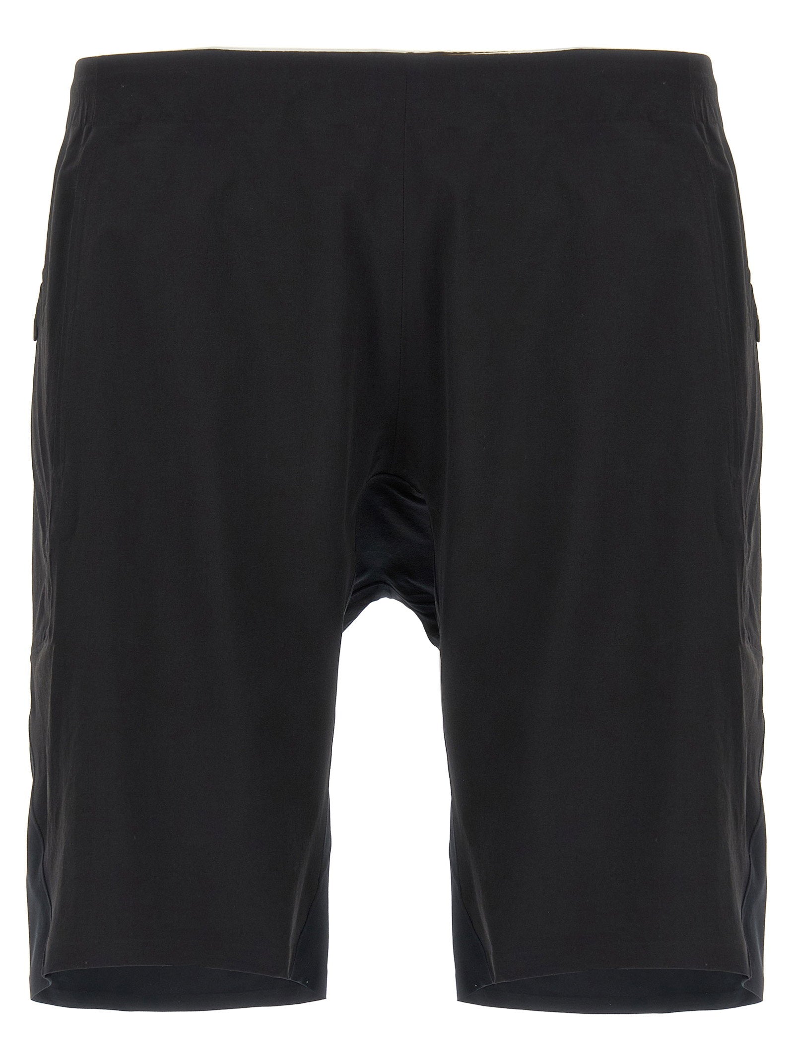 Secant Comp Track Bermuda Shorts — Black