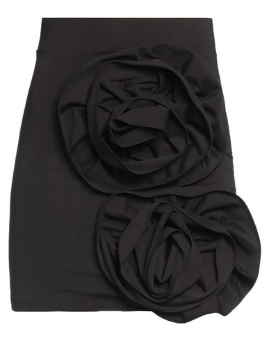 Odì Odì Woman Mini skirt Black Size XS Cotton, Polyester, Elastane